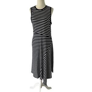 Banana Republic Navy Stripe Dress MT NWT